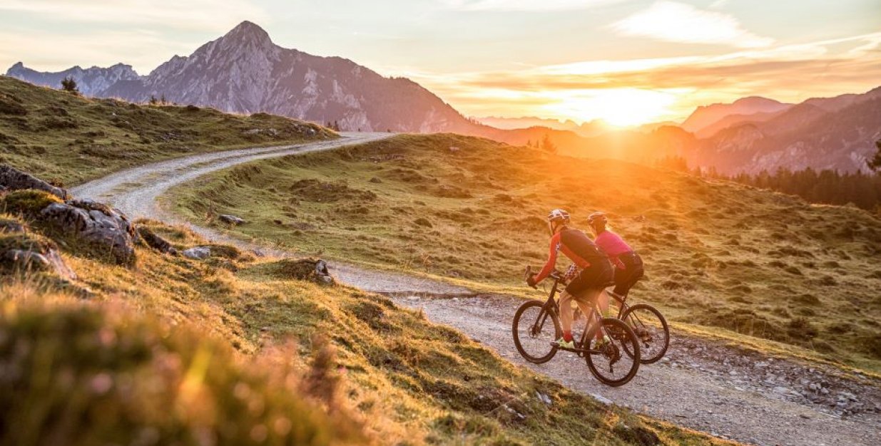 Bike Abenteuer in den Bergen ©SalzburgerLand TourismusAndreasMeyer